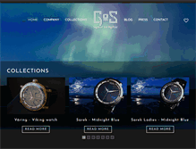 Tablet Screenshot of goswatches.com